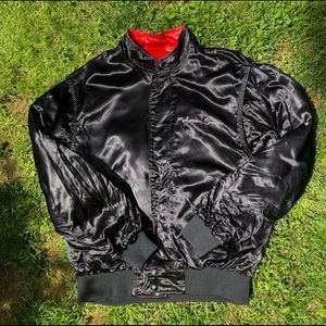 Vintage Satin Reversible Mohegan Sun Jacket